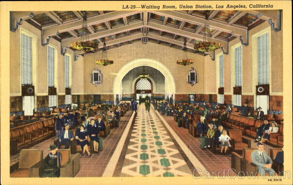 Waiting Room Union Station Los Angeles California