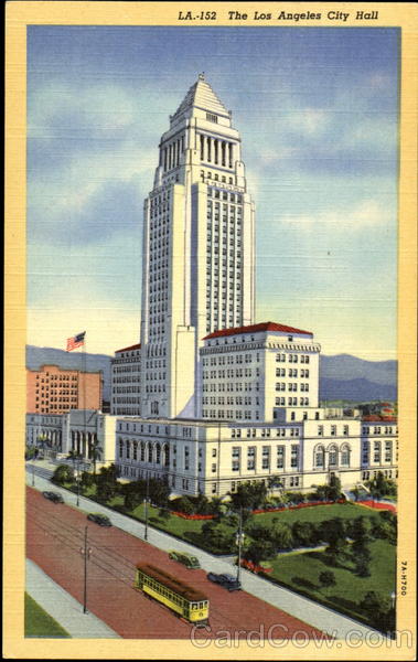 The Los Angeles City Hall California