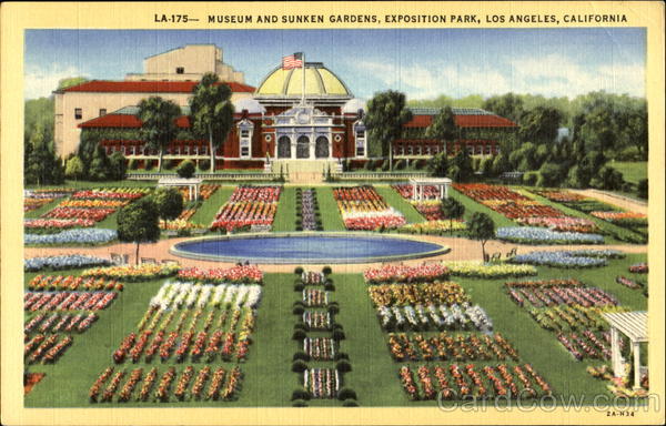 Museum And Sunken Gardens, Exposition Park Los Angeles California