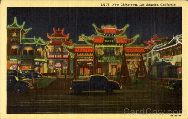 New Chinatown Los Angeles California