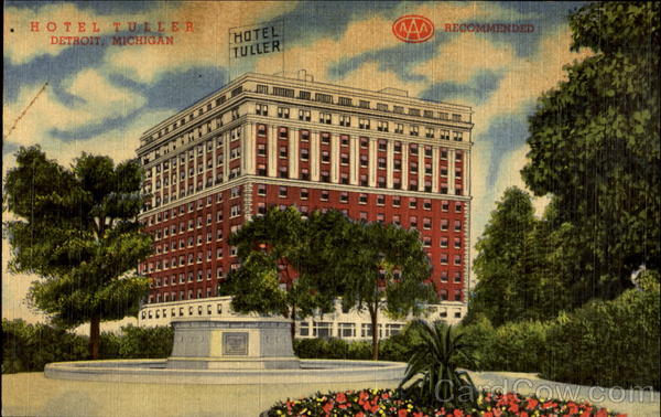 Hotel Tuller Detroit Michigan