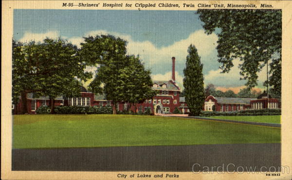 Shriners Hospital For Crippled Children Minneapolis Minnesota