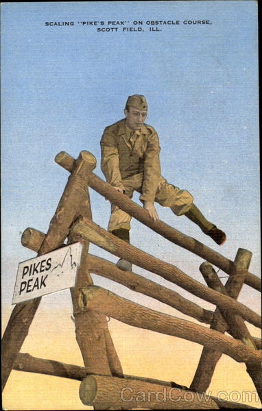 Scaling Pike's Peak Scott Field Illinois