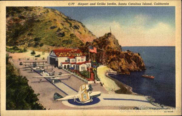 Airport And Orilla Jardin Santa Catalina Island California