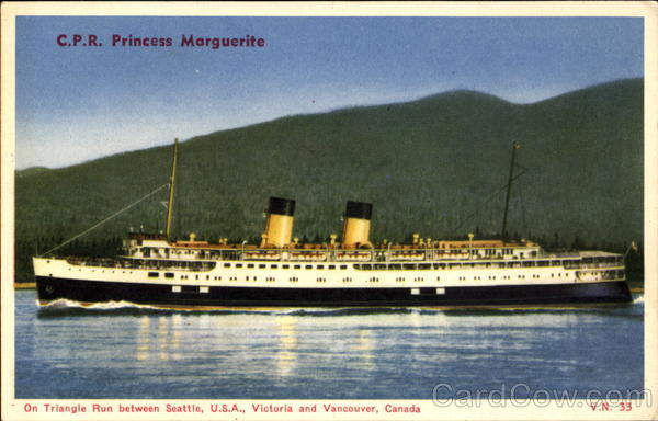 C. P. R. Princess Marguerite Boats, Ships