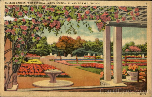 Sunken Garden, Humboldt Park Chicago Illinois
