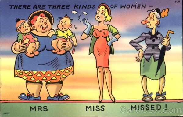 There Are Three Kinds Of Women Comic, Funny