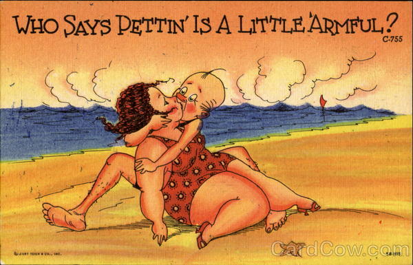 Who Says Pettin Is A Little Armful? Fat People