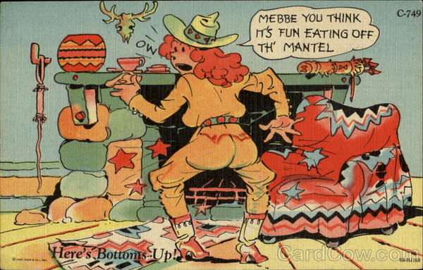 Here's Bottoms Up! Comic, Funny