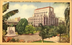 Time Building Postcard