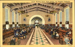 Waiting Room Union Station Postcard