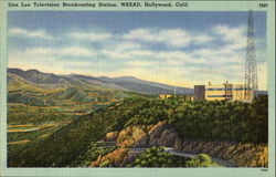 Don Lee Television Broadcasting Station, W6XAD Hollywood, CA Postcard Postcard