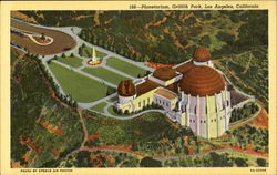 Planetarium, Griffith Park Postcard