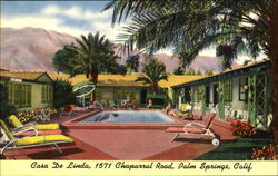 Casa De Linda, 1571 Chaparral Road Postcard