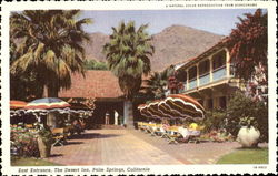 East Entrance, The Desert Inn Postcard
