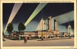 Hall Of Progress At The Great Lakes Exposition Cleveland, OH Postcard Postcard