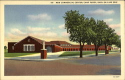 New Commercial Center, Lake Erie Postcard