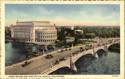 Jones Bridge And Post Office Postcard