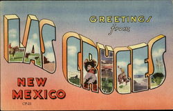 Greetings From Las Cruces New Mexico Postcard Postcard