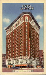 Hotel Lincoln Indianapolis, IN Postcard Postcard