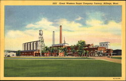 Great Western Sugar Company Factory Postcard