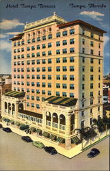 Hotel Tampa Terrace Florida Postcard Postcard