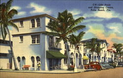 Lido Pools And Shopping Centre Palm Beach, FL Postcard Postcard
