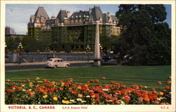 C. P. R. Empress Hotel Postcard