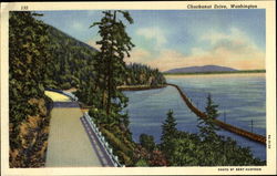 Chuckanut Drive Scenic, WA Postcard Postcard