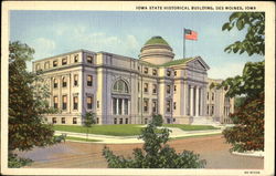 Iowa State Historical Building Des Moines, IA Postcard Postcard