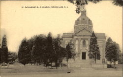 St. Catharine's R. C. Church Spring Lake, NJ Postcard Postcard