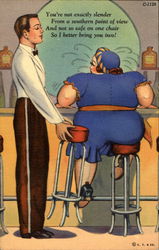 Two Stools Postcard