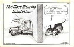 The Most Alluring Temptation Postcard