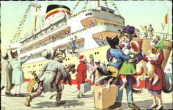 Bon Voyage Postcard