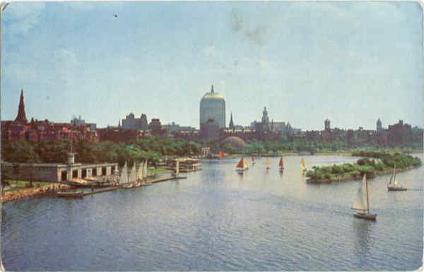 Boat House, Charles River Boston Massachusetts