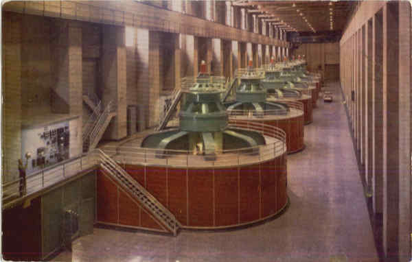 Hoover (Boulder) Dam Generators Hoover Dam Arizona