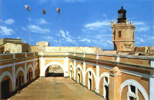 San Juan, PR El Morro's plaza Puerto Rico