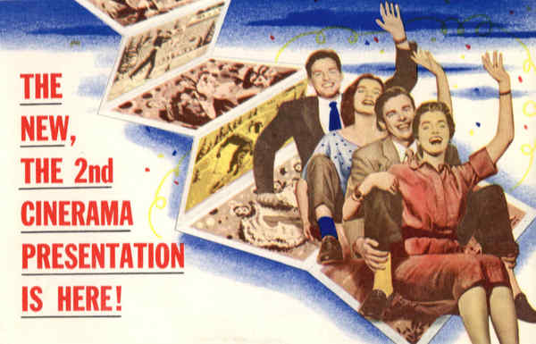 The New, The 2nd Cinerama Presentation is here!, Warner Theatre Hollywood Boulevard California