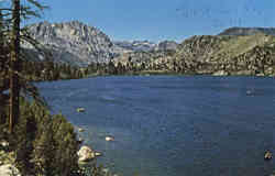 June Lake California Postcard 