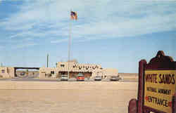 Main Entrance White Sands National Monument Postcard