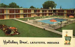 Holiday Inn Lafayette, IN Postcard Postcard