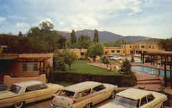 La Posada Inn, East Palace Santa Fe, NM Postcard Postcard