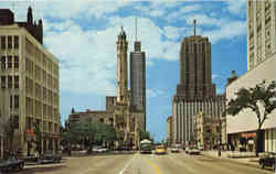 North Michigan Avenue Postcard