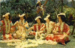 Flower Leis Postcard
