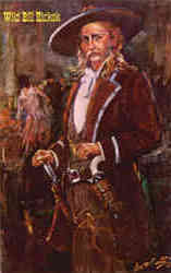 Gunfighters of the Old West Postcard