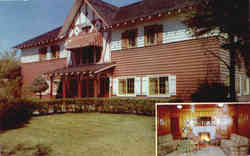 Creighton's Wasagaming Lodge, Beautiful Clear Lake Riding Mountain National Park, MB Canada Manitoba Postcard Postcard