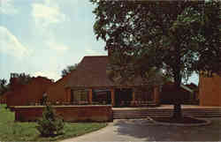 Clarence H. Howard College Center, Principia College Postcard