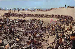 Popular Jetties Beach Nantucket, MA Postcard Postcard