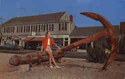 George Adams Anchor Provincetown Cape Cod, MA Postcard Postcard