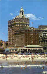 The Shelburne, On the Boardwalk at Michigan Avenue Postcard